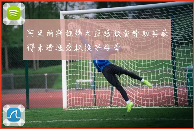 阿里纳斯称热火应感激黄蜂助其获得乐透选秀权换字母哥